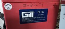 Gill G-35 Battery dated 2-27-2021 picture