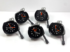 Lot of 5 BORG Instruments Chrysler Quartz Clock Untested picture