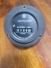 771 Cessna Datcon Hour Meter Indicator (Hours: 0168.30) 4 / 40VDC picture