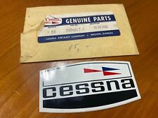 RARE FIND Genuine vintage New - Cessna Brand Placard - P/N 0404013-1 0404013-001 picture