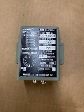 APPLIED ELECTRO TECHNOLOGY 833-00001 TIME DELAY RELAY *NS* C OF C ONLY picture