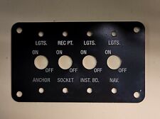 N3N Vintage Aircraft, Light's Switch Plate , 2-1/2
