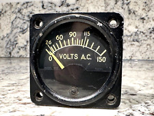 WESTON Model 833 Voltmeter Volts A.C. Indicator Aviation Dial 0-150 T-17 Y1 picture
