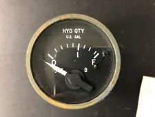 HYD INDICATOR  P/N 10-60554-13  MODEL: B712-4  8130-3 AIRLINE TRACE  # 12403 picture