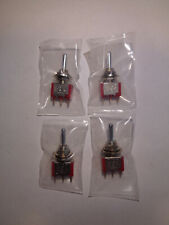 C&K TOGGLE SWITCH 7107 SET OF 4 EACH NEW picture