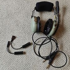 David Clark H10-13.4 General Aviation Headset w/handheld adapter (#2) picture
