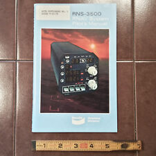 Bendix RNS-3500 Pilot's Guide Manual picture
