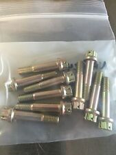 10ea NAS624H12  Mil-Spec Bolts   1/4-28 X 1.235 12pt with Drilled hole picture
