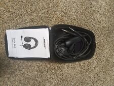 bose a20 aviation headset dual plug Black With Soft Case picture