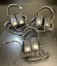 Lot of 3 Headsets with Microphones | Electro-Voice Inc | Model M-87/A1C picture