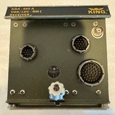 VINTAGE KING RADIO KNR 660A VOR/LOC P/N: 066-1027-00 with Tray - SERVICEABLE picture