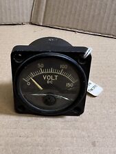 Vintage Weston Ammeter Voltmeter Gauge Indicator DC Model 840 0-150VDC picture