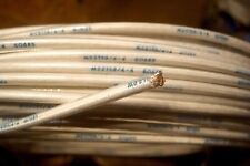 25X feet, new Aircraft silver-plated Copper Electrical Wire M22759/4-4. MIL-SPEC picture