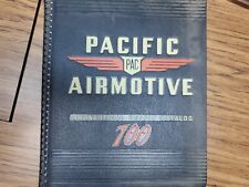 Pacific Airmotive Aeronautical Supply  Catalog Vintage Good picture