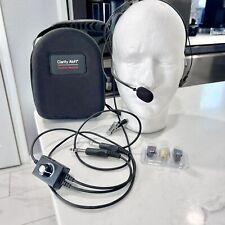 Clarity Aloft Aviation Headset w/Case & Extra Ear Tips EUC TESTED picture